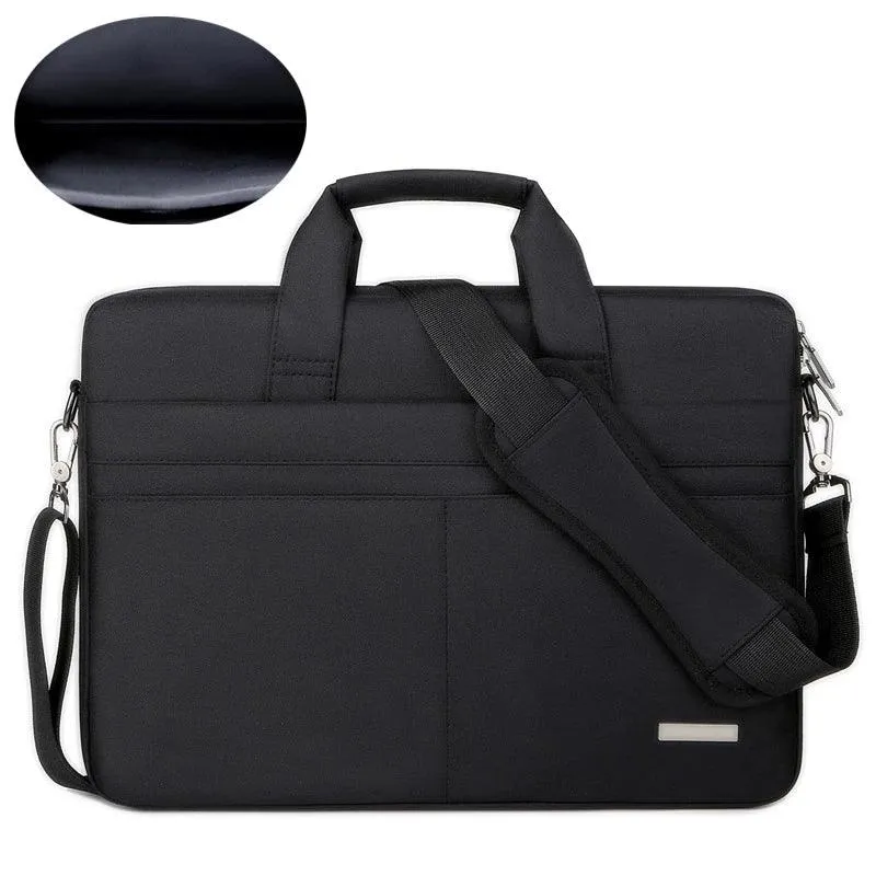 Laptop Sleeve Briefcase Shoulder Bag: Executive Carryall for Professionals