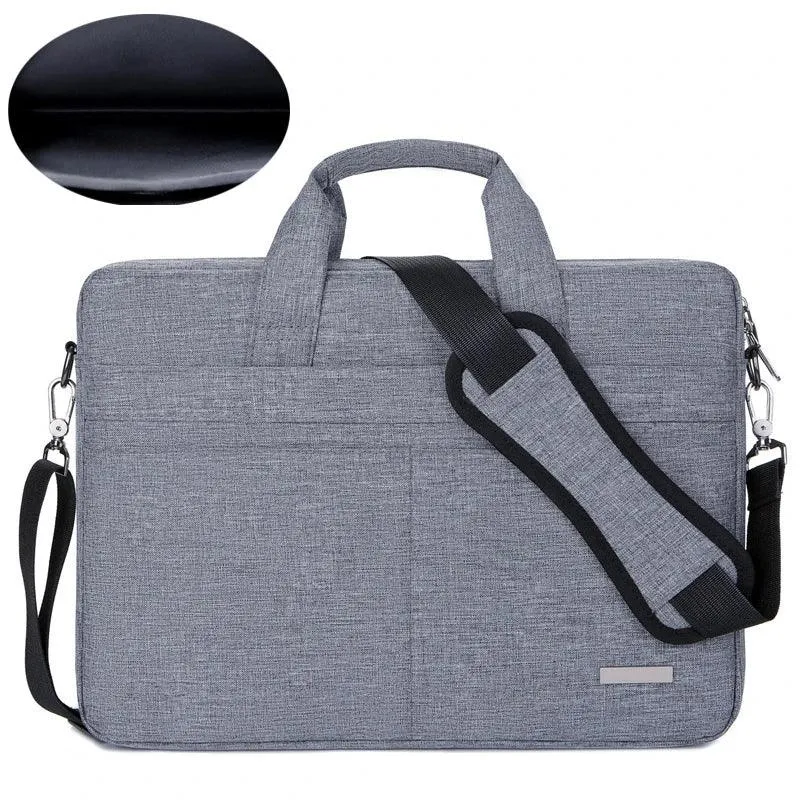 Laptop Sleeve Briefcase Shoulder Bag: Executive Carryall for Professionals