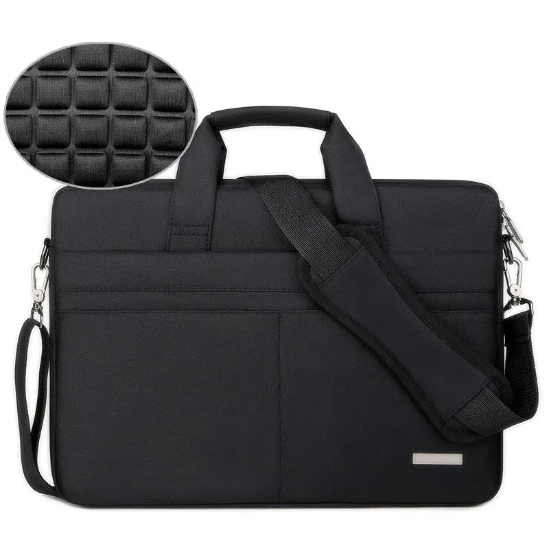 Laptop Sleeve Briefcase Shoulder Bag: Executive Carryall for Professionals