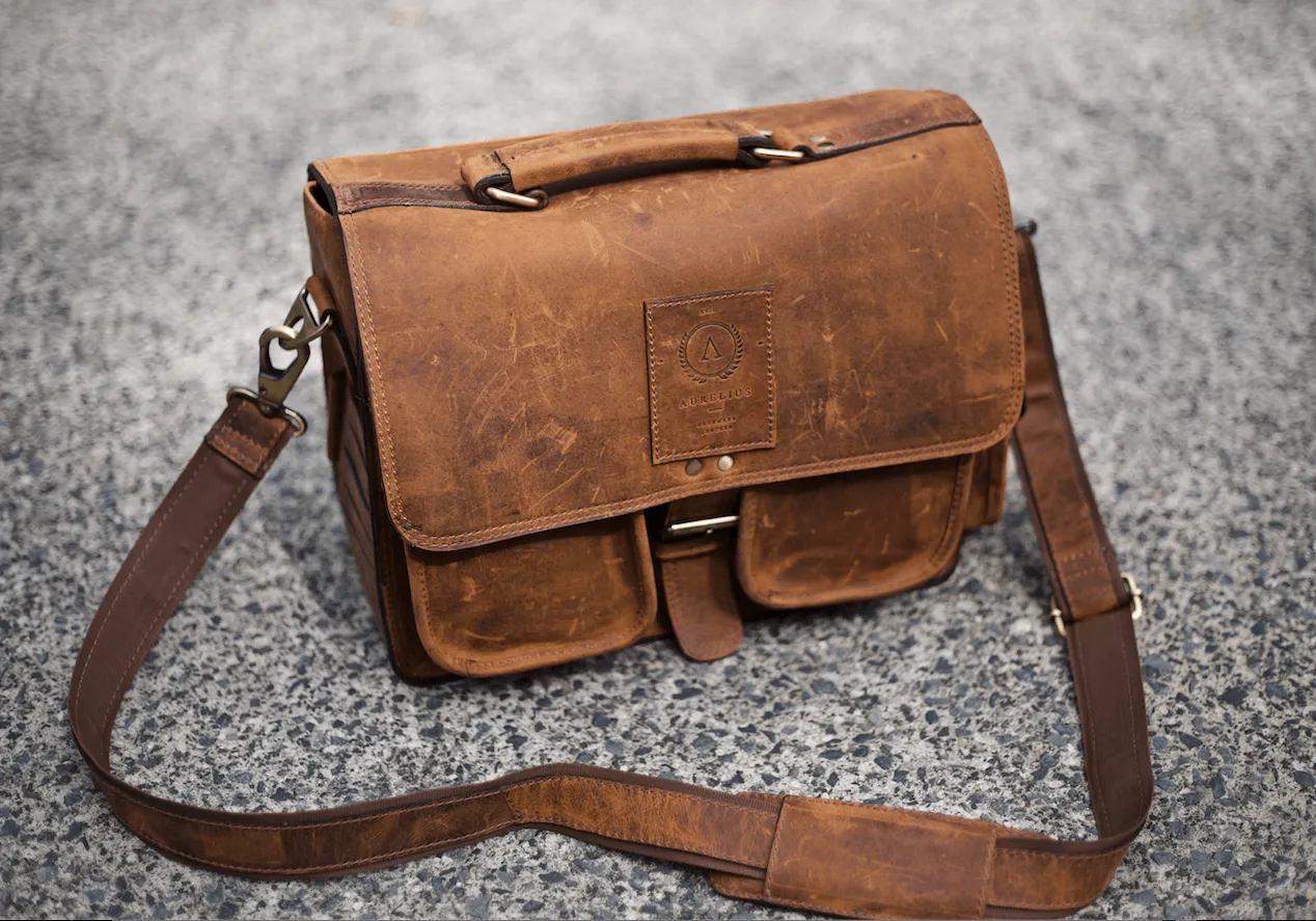 Leather Hector Camera Bag