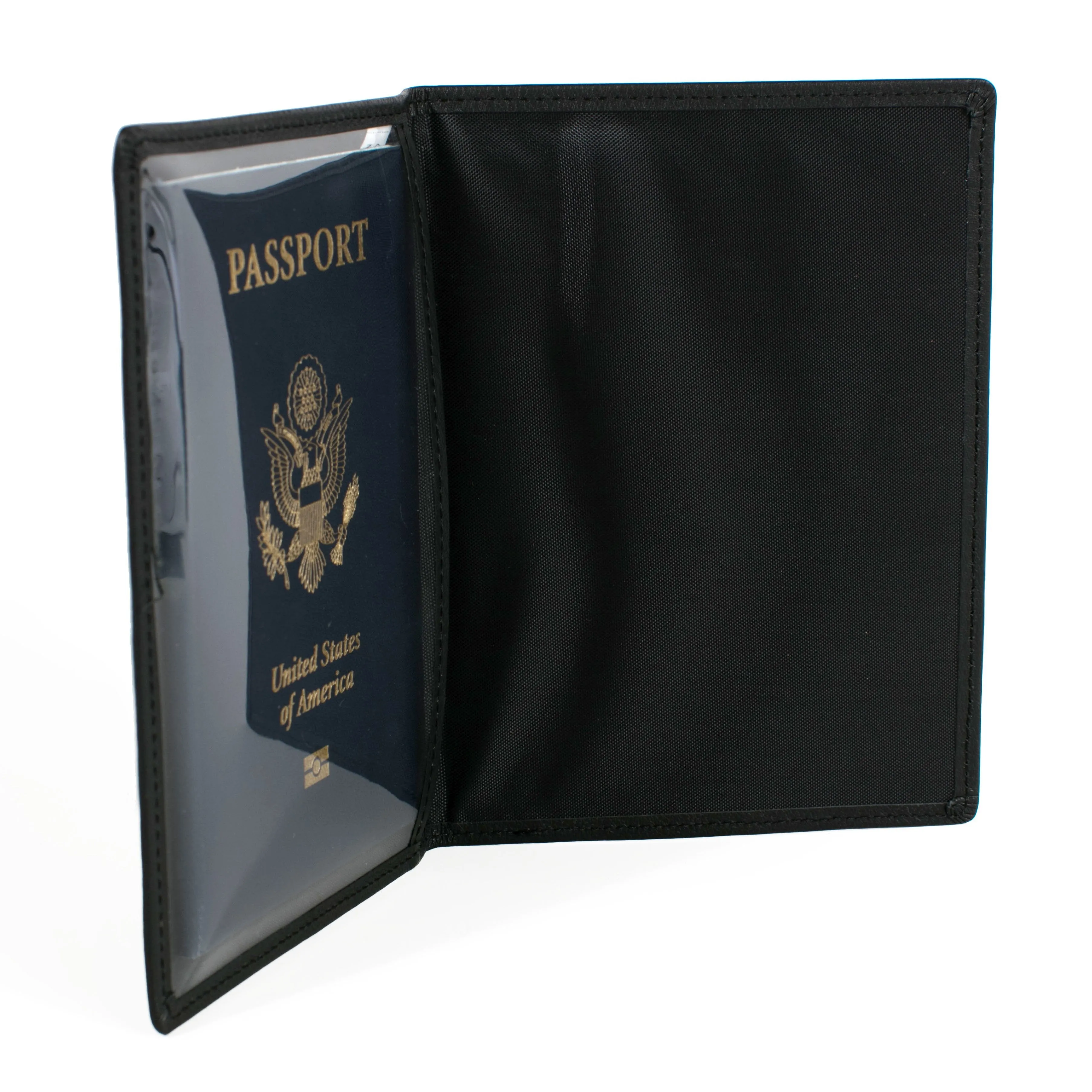 Leather RFID Blocking Passport Cover