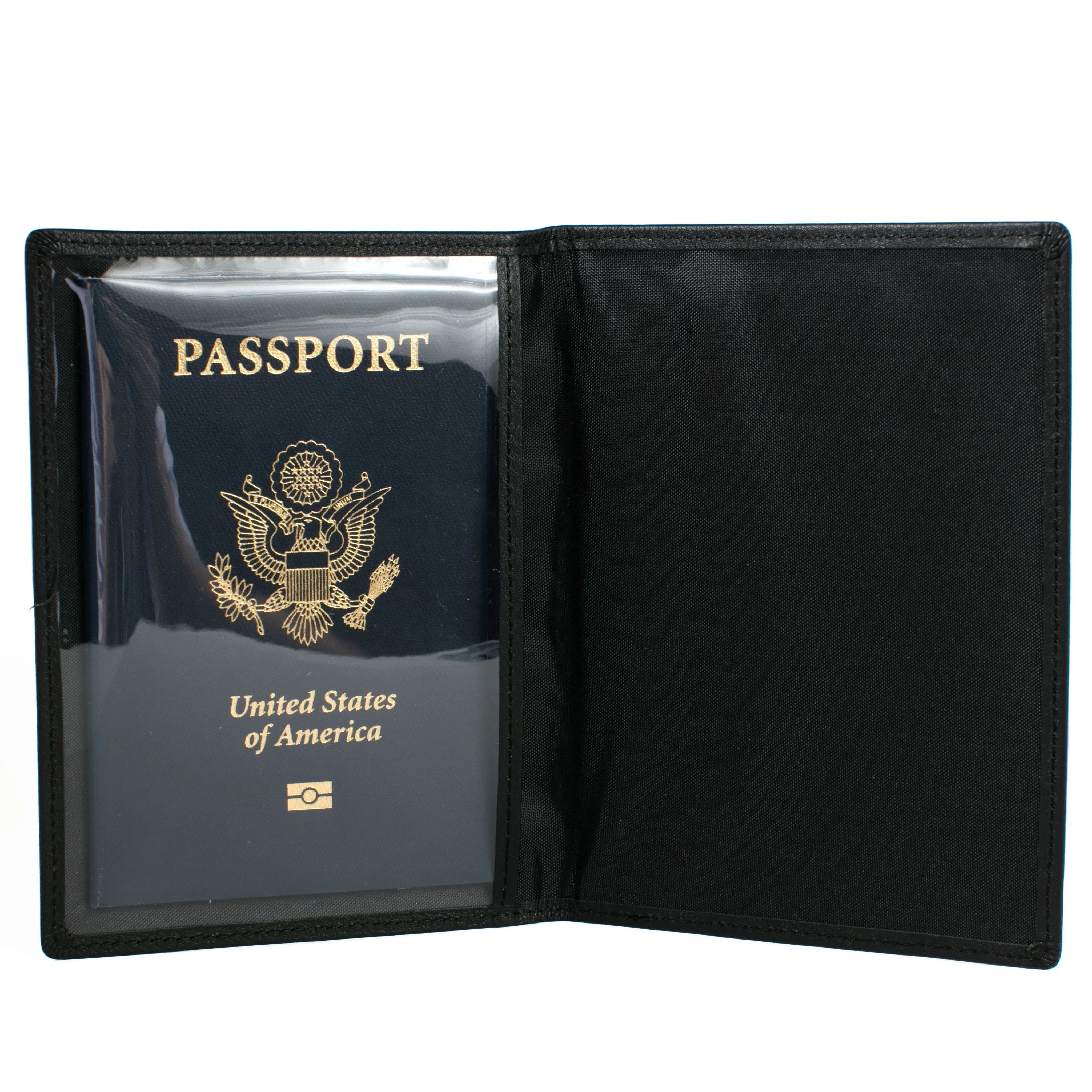 Leather RFID Blocking Passport Cover