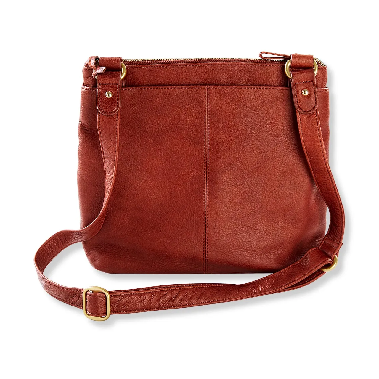 Lexi Triple-Zip Crossbody Traveler