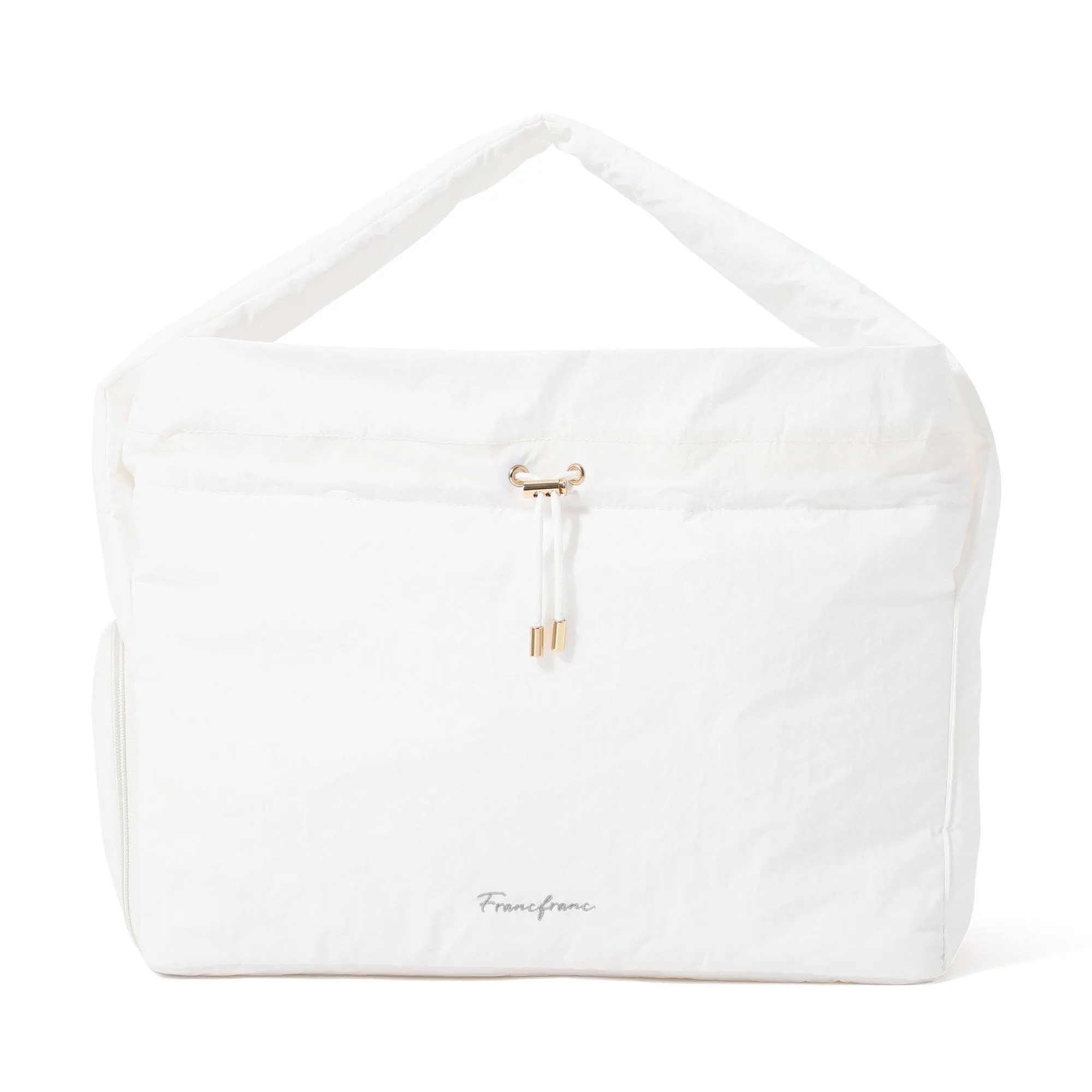 Logo Gym Bag White