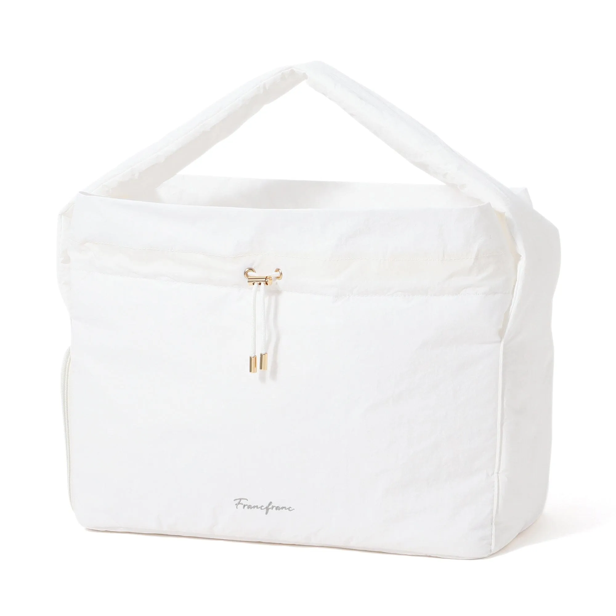 Logo Gym Bag White