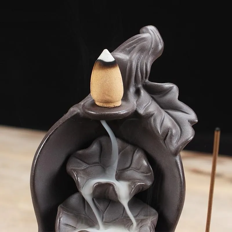 Lotus Fountain Incense Holder