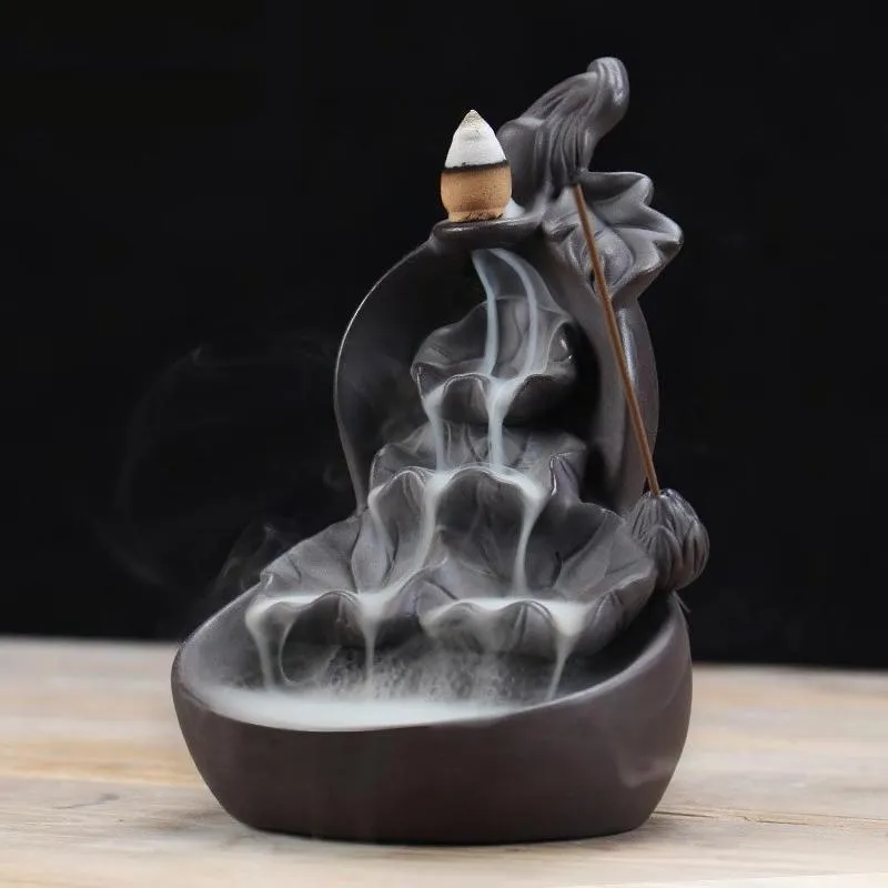 Lotus Fountain Incense Holder