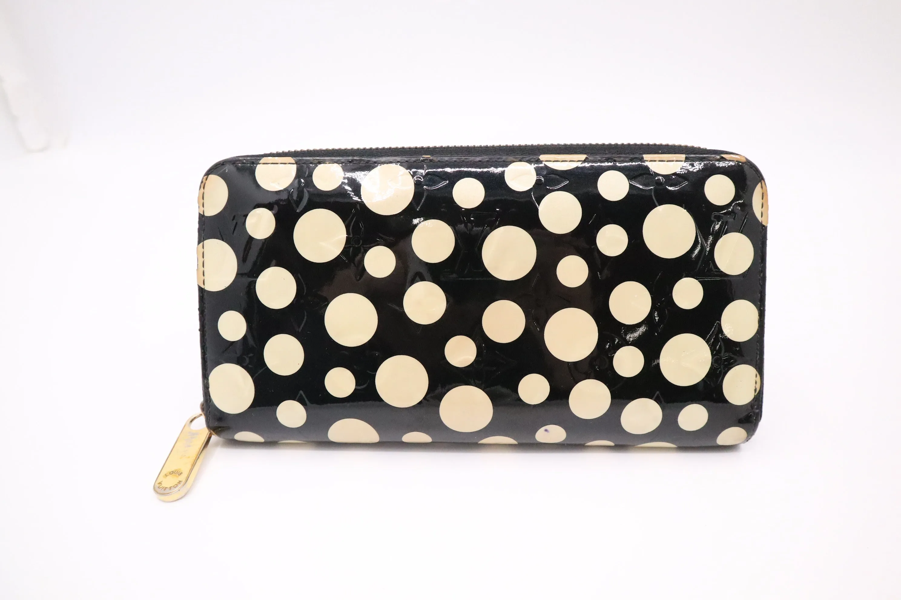 Louis Vuitton Long Zippy Wallet in Infinity Dots Vernis Leather