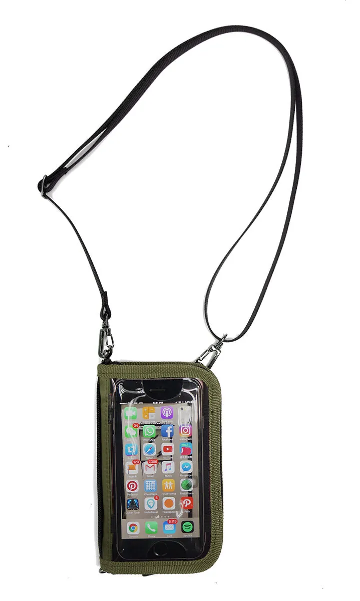 <A 000a001z6> Fungolia Smartphone Charging Pouch  (Green)