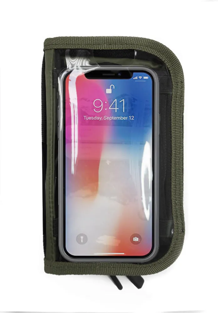 <A 000a001z6> Fungolia Smartphone Charging Pouch  (Green)