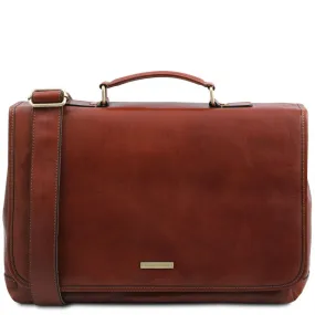 Mantova Leather Briefcase Bag