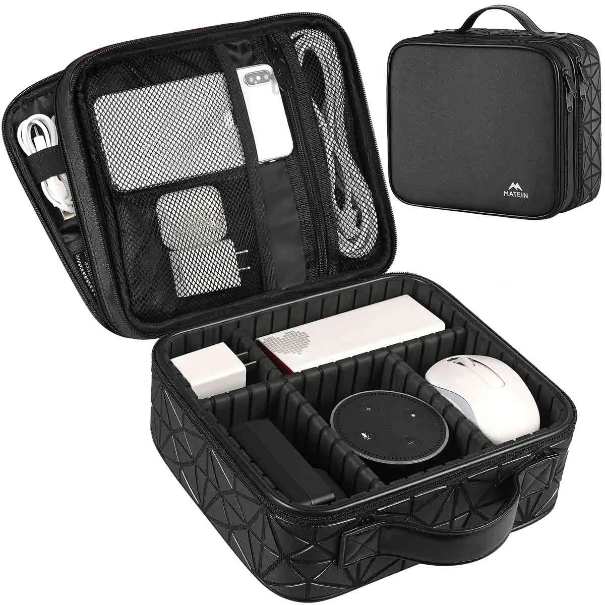 Matein Shockproof Cable Organizer Bag