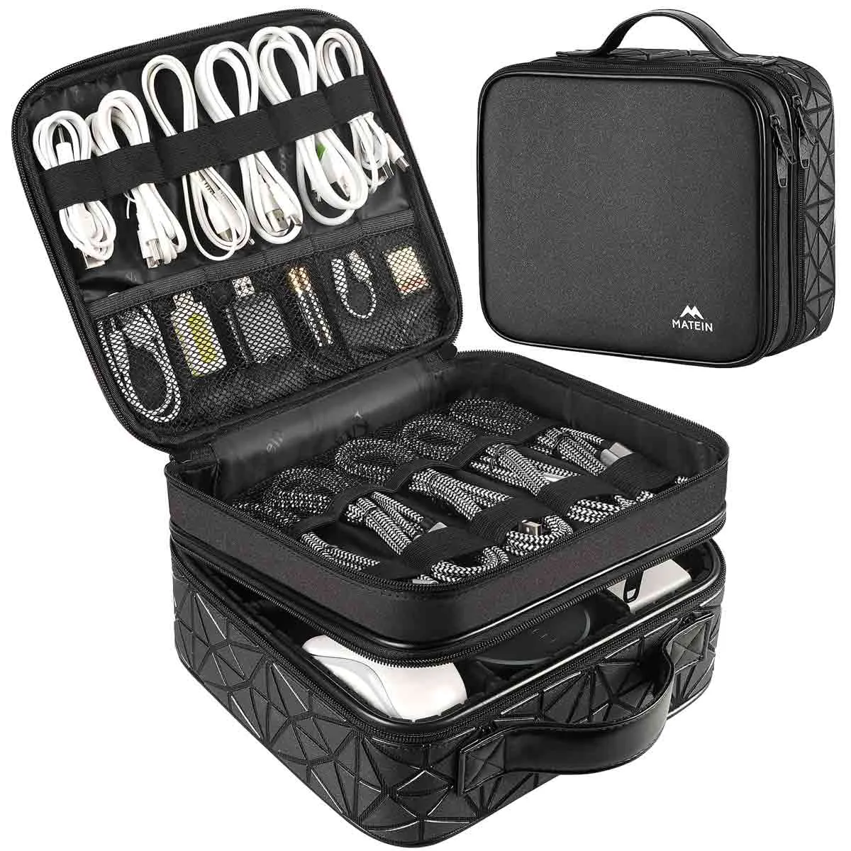 Matein Shockproof Cable Organizer Bag