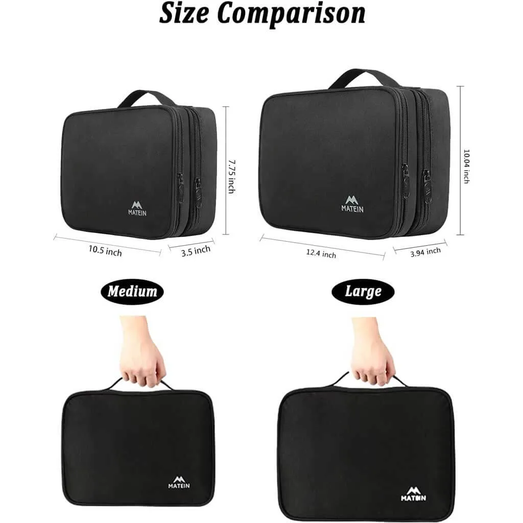 Matein Travel Electronic Organizer Storage Bag