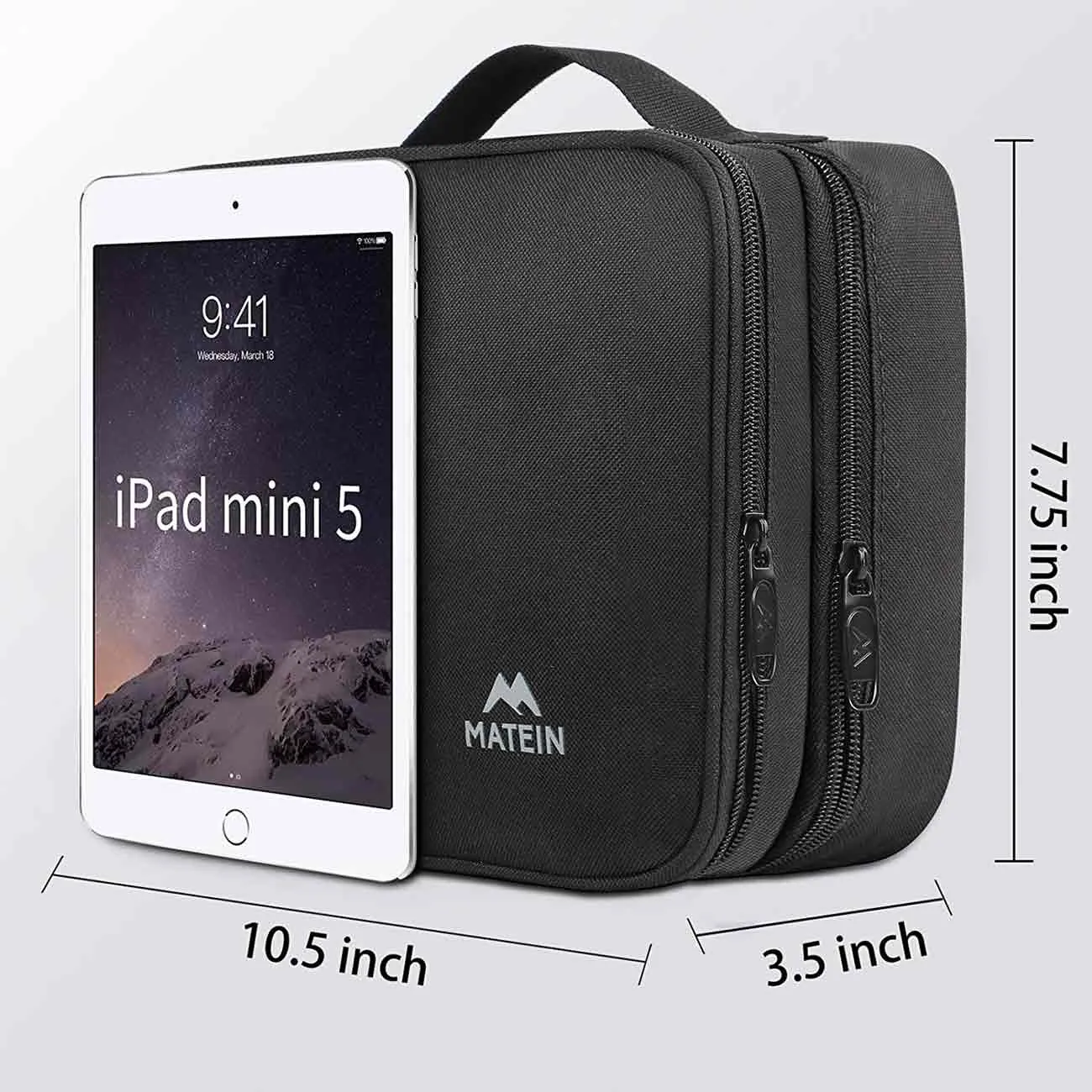 Matein Travel Electronic Organizer Storage Bag