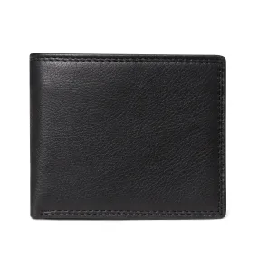 Men's short leather wallet RFID anti-magnetic head layer cowhide fashion casual wallet