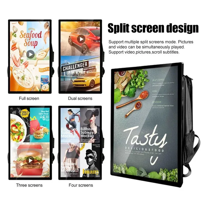 MEYA - SE 22 High Brightness Digital LCD Backpack