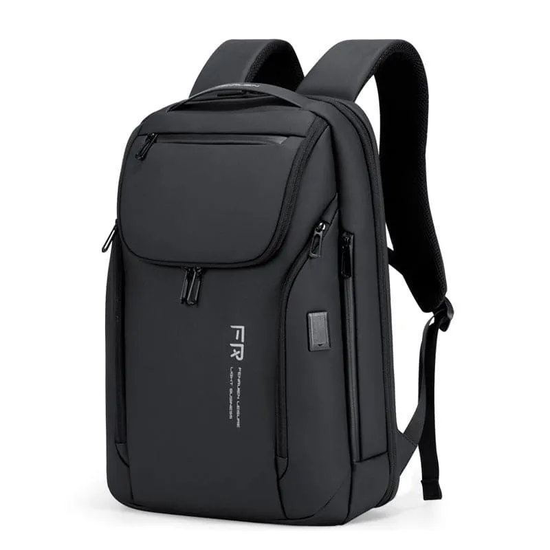 Modern Leisure Usb Backpack for Outdoor Travel and Business