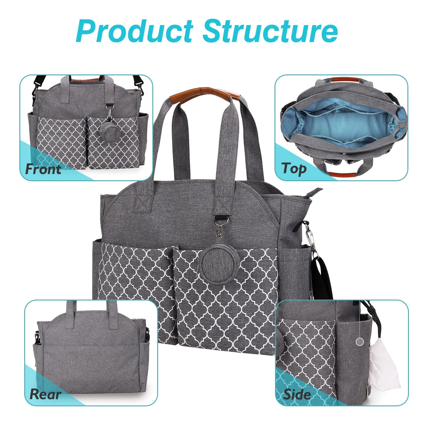 Mommy Baby Nappy Diaper Bag