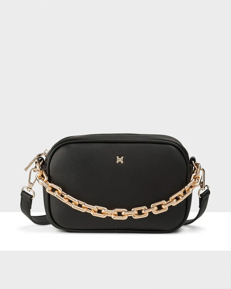 Monica Camera Crossbody Bag   Large Link Chain Strap