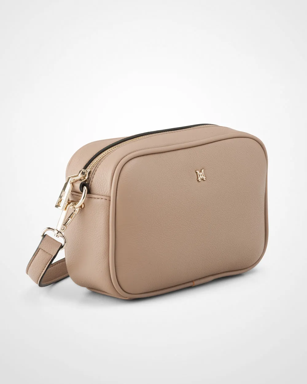 Monica Camera Crossbody Bag - Taupe