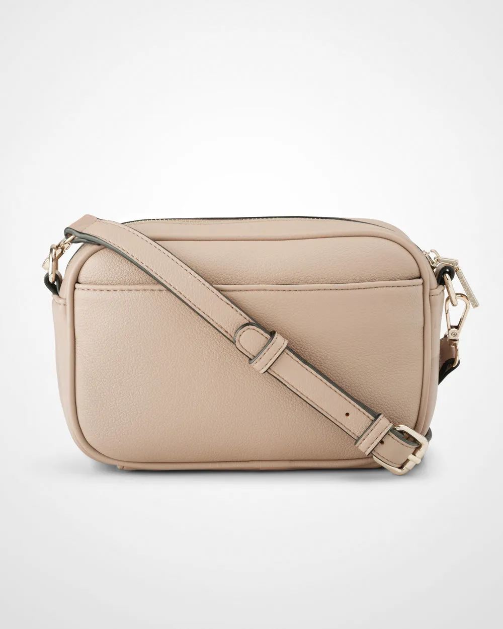 Monica Camera Crossbody Bag - Taupe