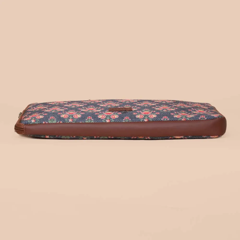 Mughal Garden L-Zippered Laptop Sleeve