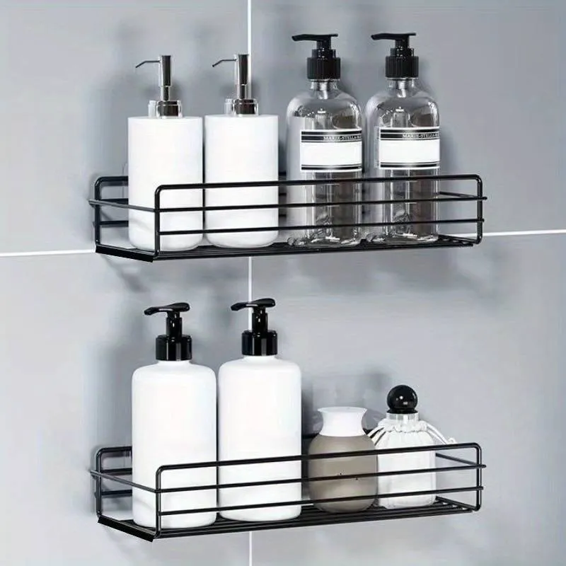 Multipurpose Kitchen / Bathroom Rack Wall Mounted Holder