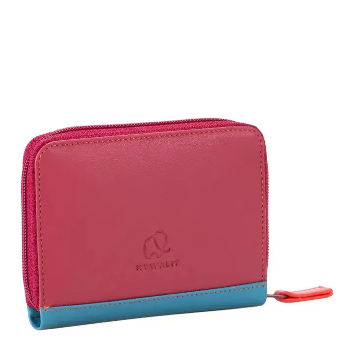 mywalit Wallet: Zipped Fan Credit Card Holder