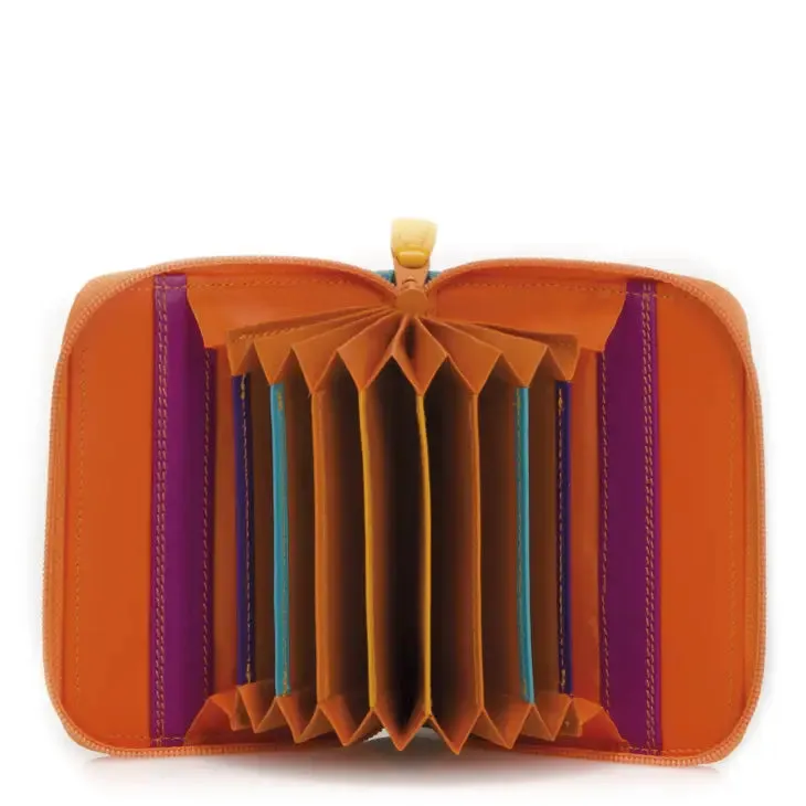 mywalit Wallet: Zipped Fan Credit Card Holder