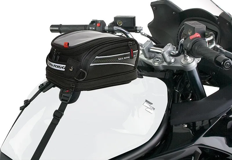 Nelson Rigg CL-2014 Journey Mini Tank Bag (Magnetic and Strap Mount)