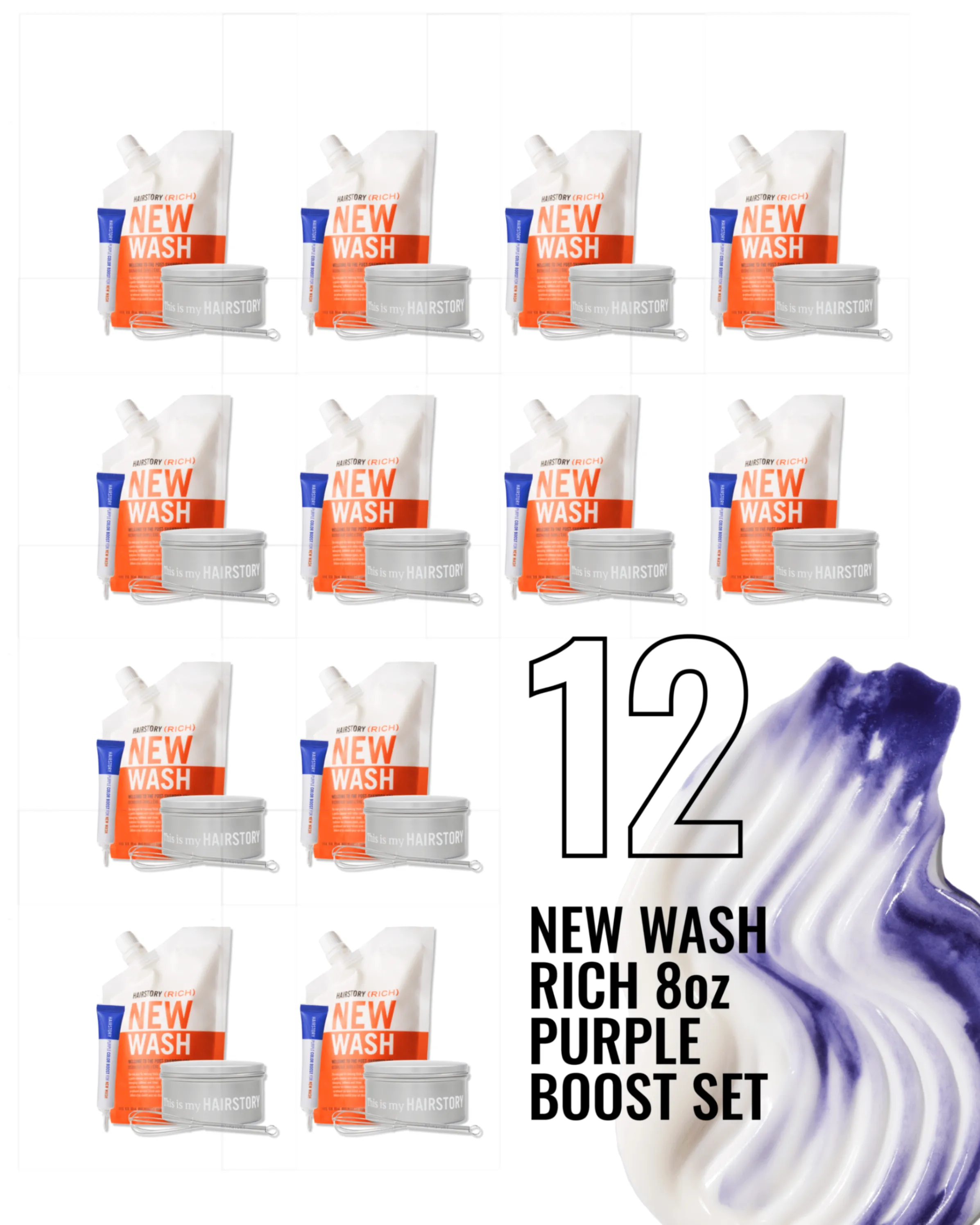 New Wash Rich Purple Boost Set Case (12)