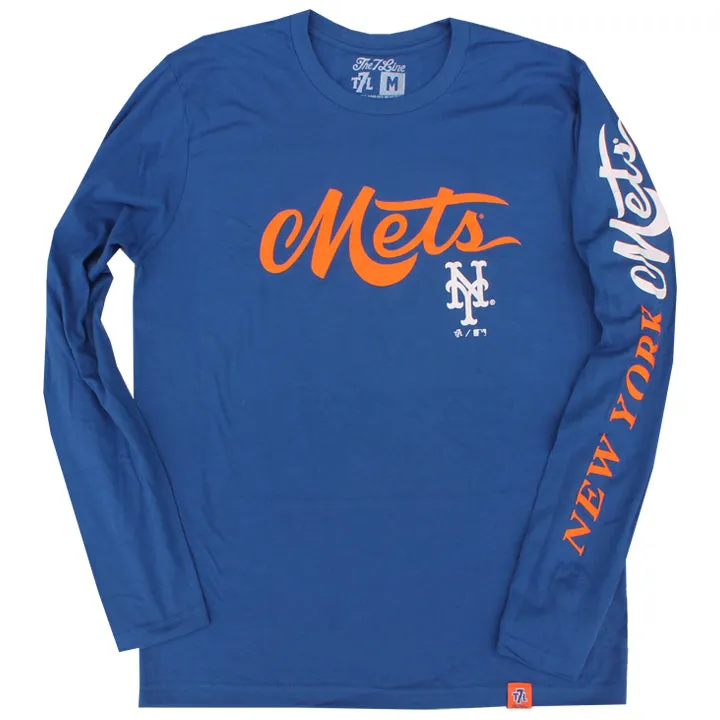 New York Mets "Script" | Long Sleeve