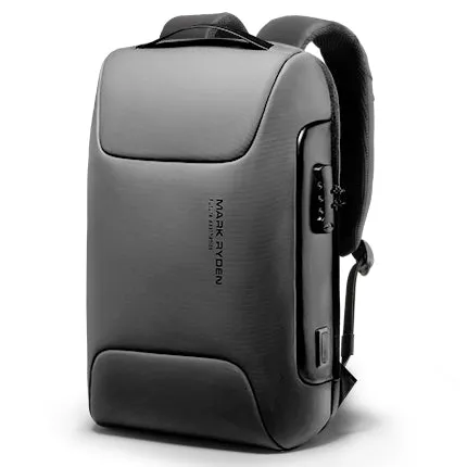 ODYSSEY: Business Micro & USB Charging Laptop Backpack with Anti-theft TSA Lock