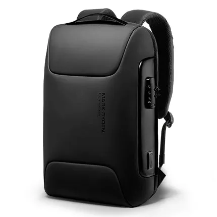 ODYSSEY: Business Micro & USB Charging Laptop Backpack with Anti-theft TSA Lock