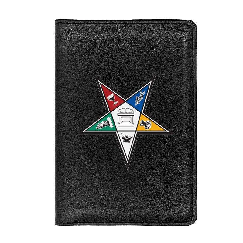 OES Wallet - With Passport & Credit Card Holder (Black & Brown)