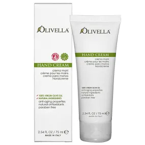 OLIVELLA - 100% Virgin Olive Oil Hand Cream - 2.54 fl. oz. (75 ml)