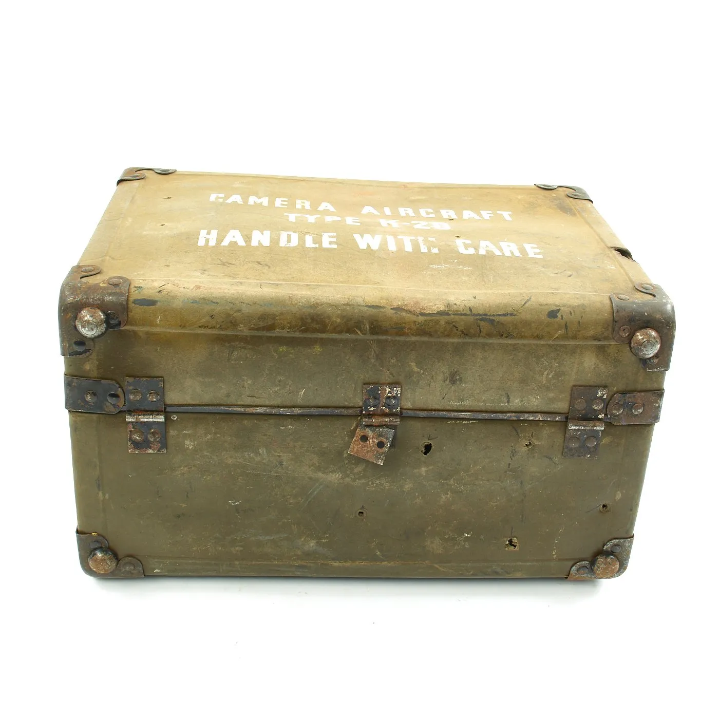 Original U.S. WWII Army Air Force Graflex K-20 Aircraft Camera with Case  - dated 1942