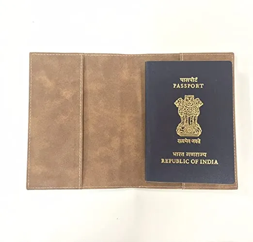 Passport Cover Holder Travel Wallet Case- Explore