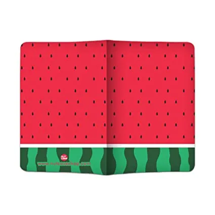 Passport Cover Travel Wallet Holder -Watermelon