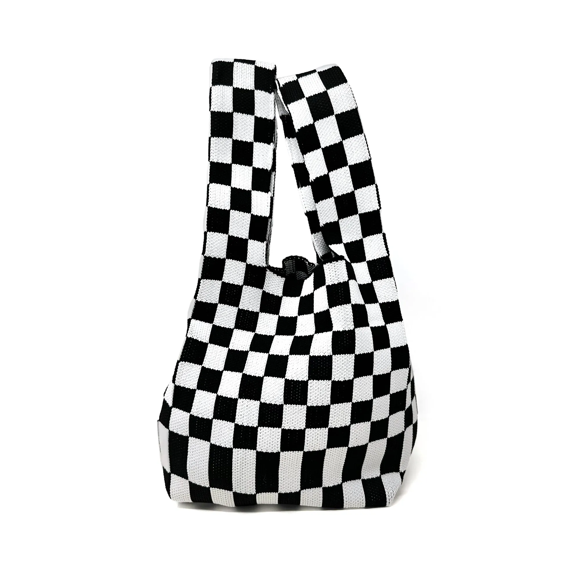 Patti Checkered Tote Bag - Reusable and Stylish Shopping Bag for Everyday Use