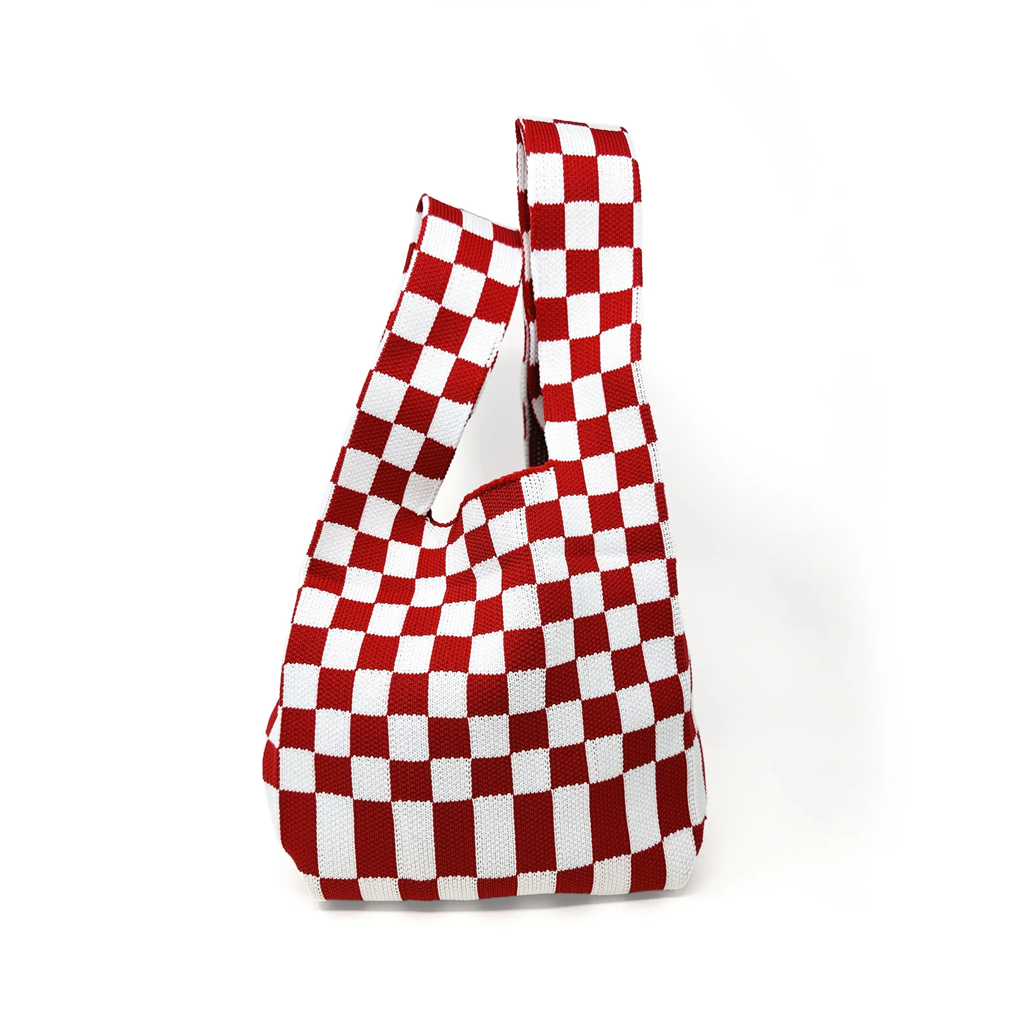 Patti Checkered Tote Bag - Reusable and Stylish Shopping Bag for Everyday Use