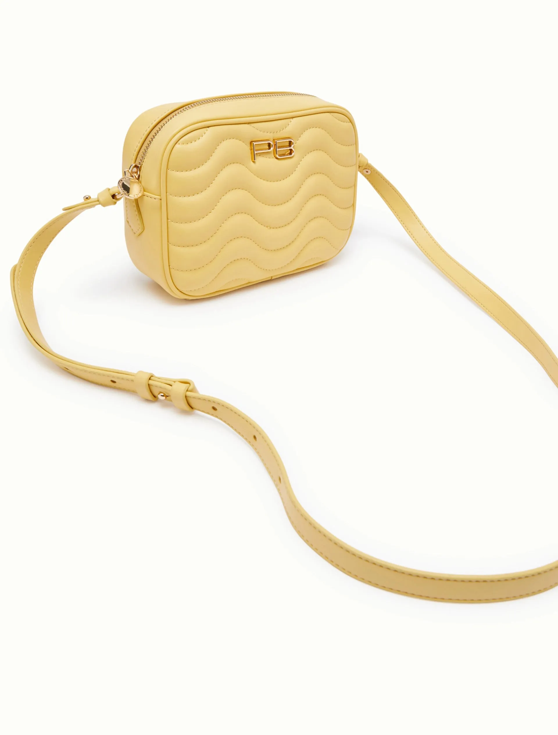 PennyBlack Quilted Camera Bag | Yellow