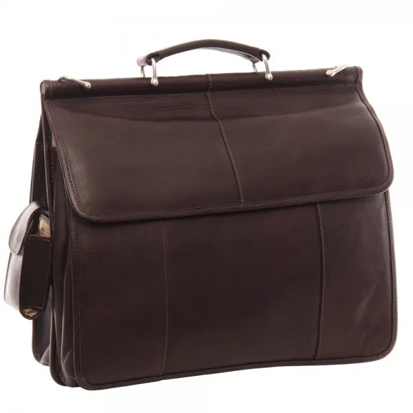 Piel Leather European Briefcase