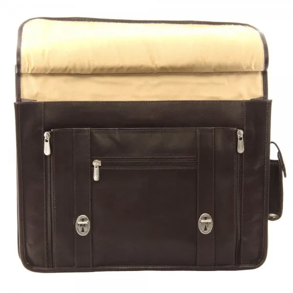 Piel Leather European Briefcase