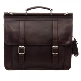 Piel Leather European Briefcase