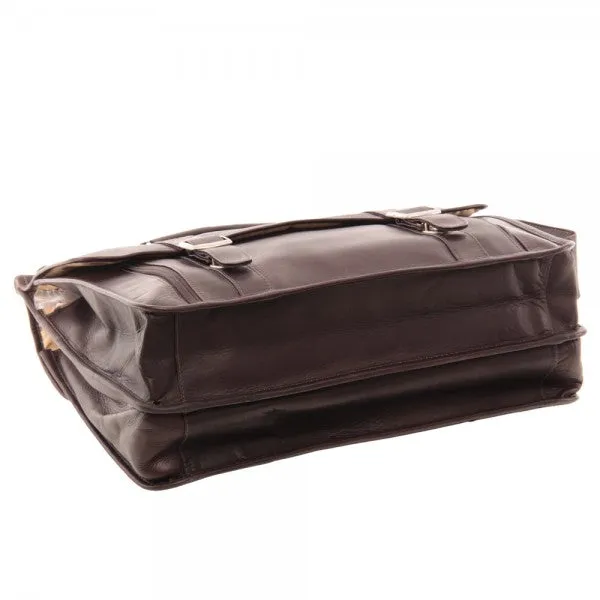 Piel Leather European Briefcase