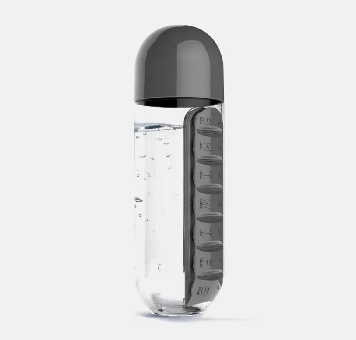 Pill Organizer Water Bottle