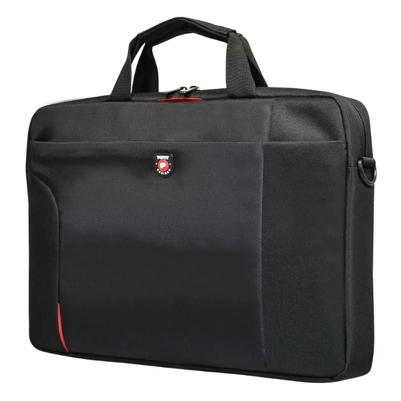 Port Designs Houston Toploading Notebook Case 39.6 Cm (15.6") Briefcase Black