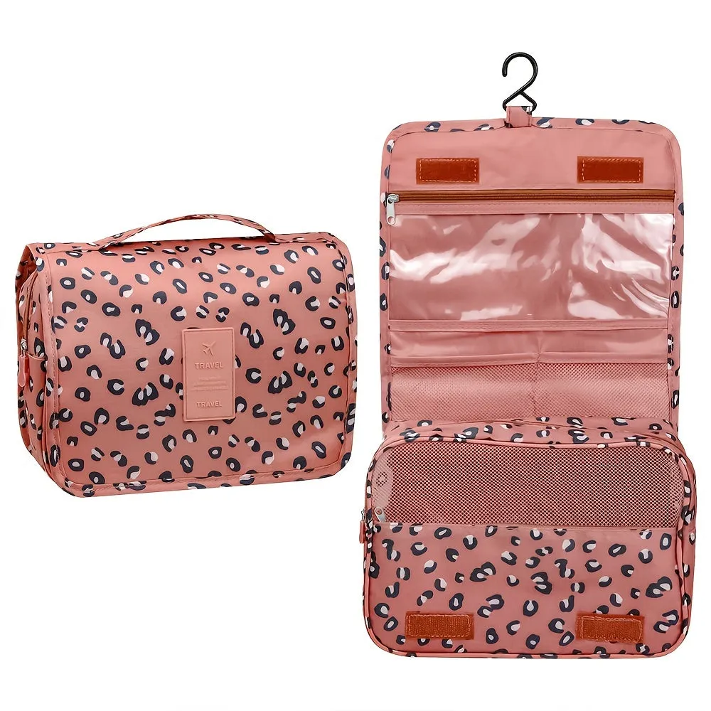 Portable Hanging Cosmetic Bag for Travel Shower  Bathroom